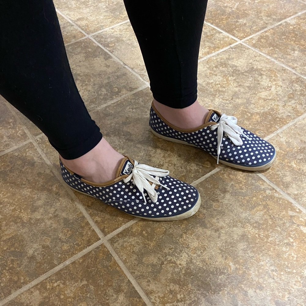 polka dot Keds